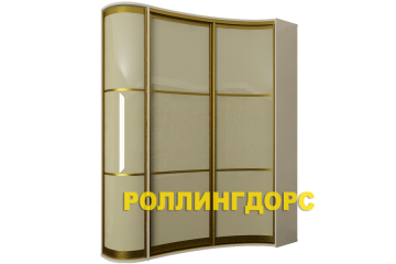 Встроенный угловой шкаф