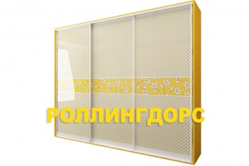 Встраиваемый детский шкаф-купе в комнату девочки