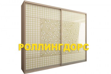 Встроенный детский шкаф-купе в бежевых тонах