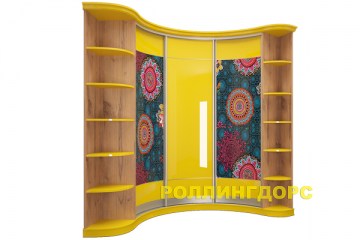 Детский элитный встроенный шкаф-купе