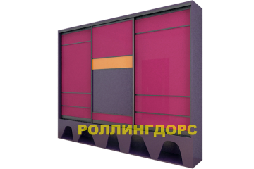 Встроенный гардеробный детский шкаф-купе