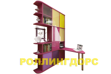 Детский письменный стол-шкаф