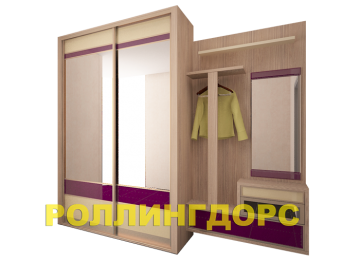 Встроенный шкаф-купе в прихожую