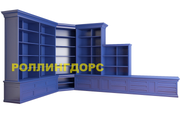 Эксклюзивная библиотека в классическом стиле